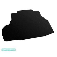 Двухслойные коврики Sotra Premium Black для Chery Eastar / B11 (mkI)(багажник) 2006-2011