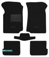 Двошарові килимки Sotra Classic 7mm Black для Chery Amulet (mkI) 2003-2010