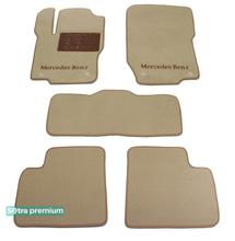 Двошарові килимки Sotra Premium Beige для Mercedes-Benz M-Class (W164) 2005-2011
