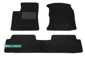 Двошарові килимки Sotra Classic Black для Toyota Corolla Verso (mkIII)(1-2 ряд) 2004-2009 - Фото 1