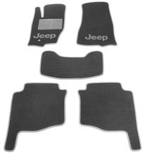 Двухслойные коврики Sotra Premium Grey для Jeep Grand Cherokee (mkIII)(WK) 2005-2010