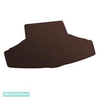 Двухслойные коврики Sotra Premium Chocolate для Lexus IS (mkII)(багажник) 2005-2013