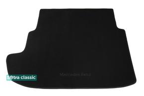 Двошарові килимки Sotra Classic Black для Mercedes-Benz E-Class (W211)(седан)(багажник) 2002-2009 - Фото 1