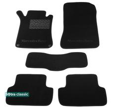 Двошарові килимки Sotra Classic Black для Mercedes-Benz CLK-Class (C209; A209) 2002-2010 - Фото 1