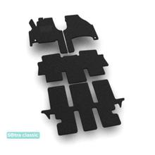 Двошарові килимки Sotra Classic 7mm Black для Citro`n C8 (mkI)(6 місць)(1-2-3 ряд) 2002-2014