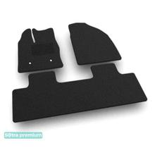 Двухслойные коврики Sotra Premium Black для Ford Edge (mkI)(электрическое водительское сиденье) 2011-2014
