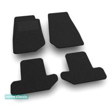 Двошарові килимки Sotra Classic 7mm Black для Jeep Wrangler (JK)(3-дв.) 2006-2013