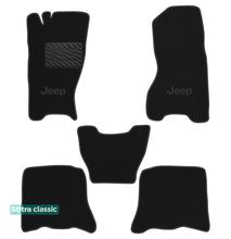 Двошарові килимки Sotra Classic 7mm Black для Jeep Cherokee (mkIII)(KJ) 2002-2007