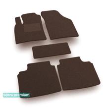 Двошарові килимки Sotra Premium Chocolate для Brilliance BS4 (mkI) 2006-2015