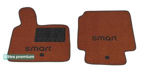 Двошарові килимки Sotra Premium Terracotta для Smart ForTwo (A450-W450) 1998-2006