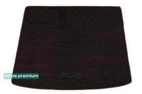 Двухслойные коврики Sotra Premium Chocolate для Audi A4/S4/RS4 (mkIII)(B7)(универсал)(багажник) 2004-2009