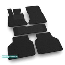 Двошарові килимки Sotra Premium Black для BMW 5-series (F07)(Gran Turismo)(задній привід) 2009-2017