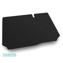 Двошарові килимки Sotra Classic 7mm Black для Ford Fiesta (mkVII)(хетчбек)(багажник) 2017-2023