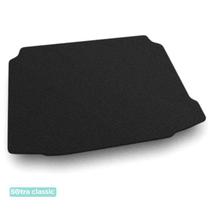 Двошарові килимки Sotra Classic 7mm Black для Peugeot 308 (mkII)(хетчбек)(багажник) 2013-2021