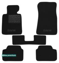 Двухслойные коврики Sotra Premium Black для BMW 1-series (F20; F21) 2011-2019