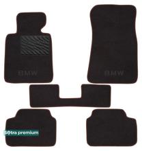 Двошарові килимки Sotra Premium Chocolate для BMW 1-series (F20; F21) 2011-2019 - Фото 1