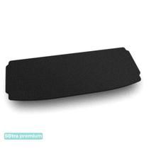 Двухслойные коврики Sotra Premium Black для SsangYong Rexton (mkII)(разложенный 3 ряд)(багажник) 2017→