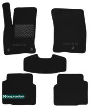 Двухслойные коврики Sotra Premium Black для Lincoln Corsair (mkI)(не PHEV) 2019→