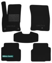Двухслойные коврики Sotra Classic Black для Lincoln Corsair (mkI)(не PHEV) 2019→