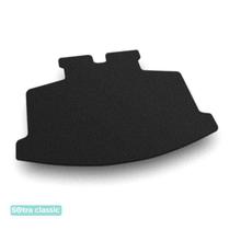 Двухслойные коврики Sotra Classic Black для Volkswagen Beetle (A5)(кабрио)(без сабвуфера)(багажник) 2011-2019