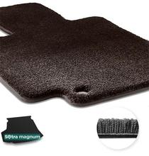 Двошарові килимки Sotra Magnum Black для Toyota Corolla (mkX)(E140)(седан)(багажник) 2006-2013