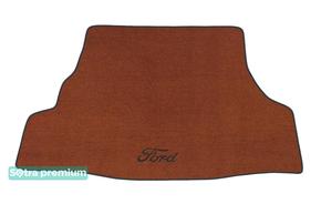 Двошарові килимки Sotra Premium Terracotta для Ford Mustang (mkV)(купе)(без сабвуфера)багажник) 2005-2014 - Фото 1