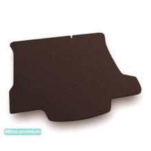 Двошарові килимки Sotra Premium Chocolate для Mazda 3 (mkII)(седан)(з докаткою)(багажник) 2008-2013 - Фото 1