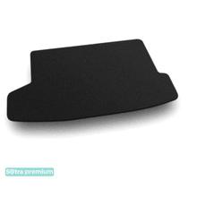 Двошарові килимки Sotra Premium Black для Nissan Juke (mkI)(верхній рівень)(багажник) 2014-2020 - Фото 1