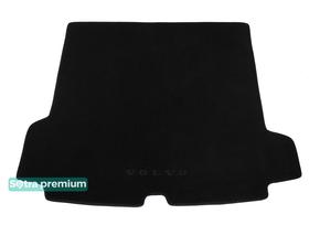 Двошарові килимки Sotra Premium Black для Volvo XC90 (mkII)(складений 3 ряд)(багажник) 2015-2022 - Фото 1