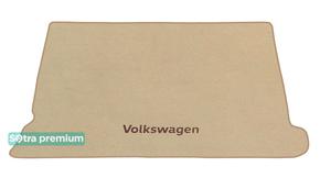 Двошарові килимки Sotra Premium Beige для Volkswagen Sharan (mkI)(знятий 3 ряд)(багажник) 1995-2010 - Фото 1