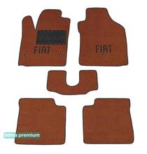 Двошарові килимки Sotra Premium Terracotta для Fiat 500 (mkI)(3 люверса) 2007→ (USA) - Фото 1