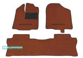 Двошарові килимки Sotra Premium Terracotta для Honda Pilot (mkIII) 2016→ - Фото 1