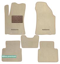 Двошарові килимки Sotra Premium Beige для Nissan Altima (L33) / Teana (L33) 2013-2018