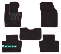 Двошарові килимки Sotra Premium Chocolate для Volvo XC90 (mkII)(не гібрид)(1-2 ряд) 2015-2022 - Фото 1