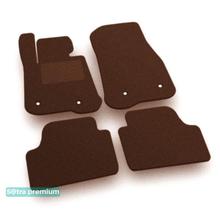 Двошарові килимки Sotra Premium Chocolate для BMW 4-series (F33; F83)(кабріолет) 2013-2020 - Фото 1