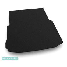 Двухслойные коврики Sotra Premium Black для Ford Explorer (mkV)(сложенный 3 ряд)(багажник) 2011-2019