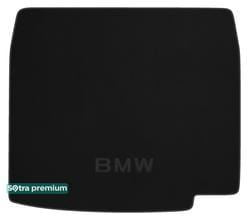 Двошарові килимки Sotra Premium Black для BMW 7-series (F01; F02)(гибрид)(багажник) 2008-2015