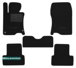 Двошарові килимки Sotra Premium Black для Acura TSX (mkII)(CU2/CU4) 2008-2014