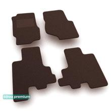 Двошарові килимки Sotra Premium Chocolate для Chevrolet TrailBlazer (mkI) 2001-2008 - Фото 1