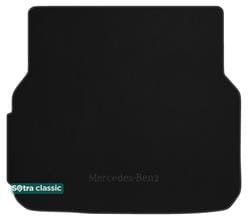 Двухслойные коврики Sotra Classic Black для Mercedes-Benz C-Class (S204)(универсал)(багажник) 2007-2014
