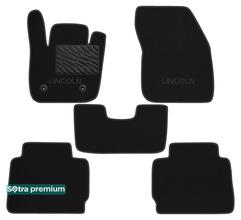 Двошарові килимки Sotra Premium Black для Lincoln MKZ (mkII) 2013-2020
