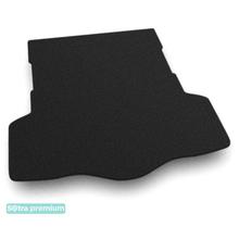 Двухслойные коврики Sotra Premium Black для Lincoln MKZ (mkII)(не гибрид)(багажник) 2013-2020