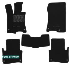 Двошарові килимки Sotra Premium Black для Acura RLX (mkI) 2012-2020