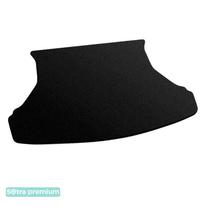 Двухслойные коврики Sotra Premium Black для Лада Калина (11183)(седан)(багажник) 2003-2013 - Фото 1