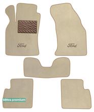 Двошарові килимки Sotra Premium Beige для Ford Cougar (mkI) 1998-2002