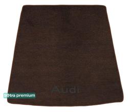 Двухслойные коврики Sotra Premium Chocolate для Audi A6/S6/RS6 (mkII)(C5)(универсал)(багажник) 1998-2004