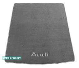 Двухслойные коврики Sotra Premium Grey для Audi A6/S6/RS6 (mkII)(C5)(универсал)(багажник) 1998-2004 - Фото 1