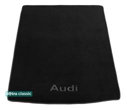 Двошарові килимки Sotra Classic 7mm Black для Audi A6/S6/RS6 (mkII)(C5)(універсал)(багажник) 1998-2004