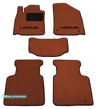 Двухслойные коврики Sotra Premium Terracotta для Lexus ES (mkV) 2006-2012