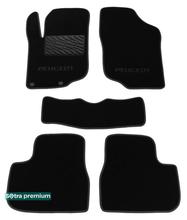Двошарові килимки Sotra Premium Black для Peugeot 207 (mkI) 2006-2014